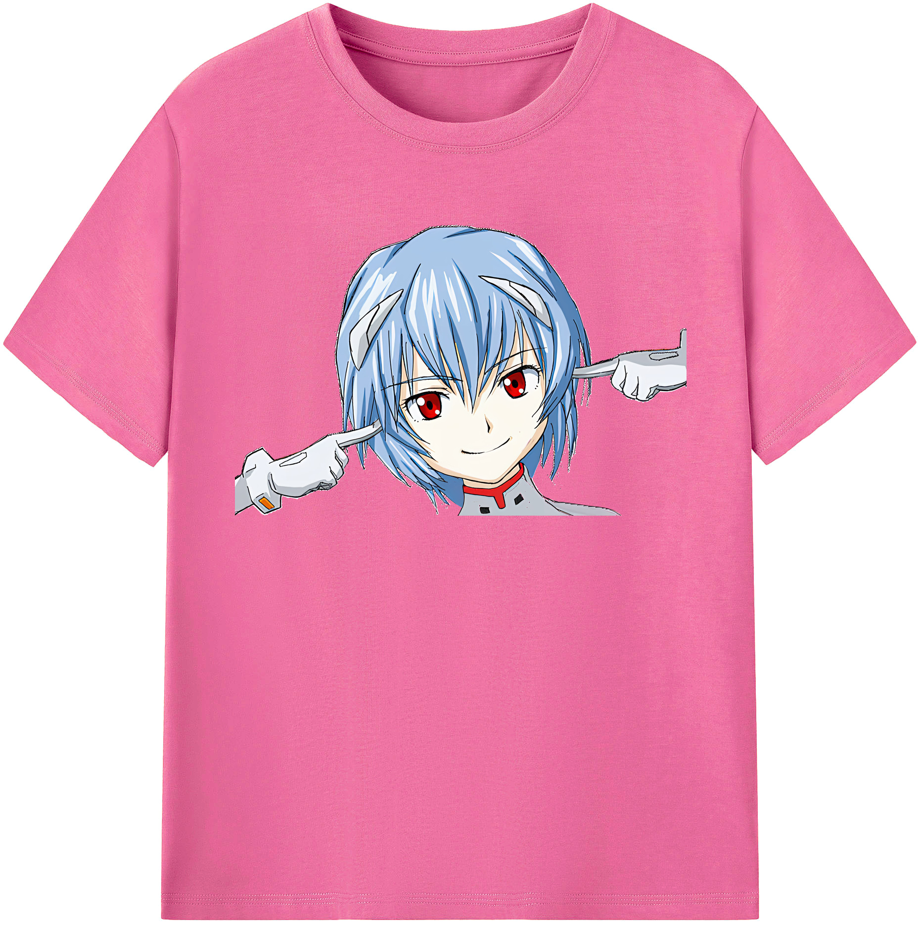 （画像用） EVA 新世紀エヴァンゲリオン レディースカジュアルプリントTシャツ（綿100％）